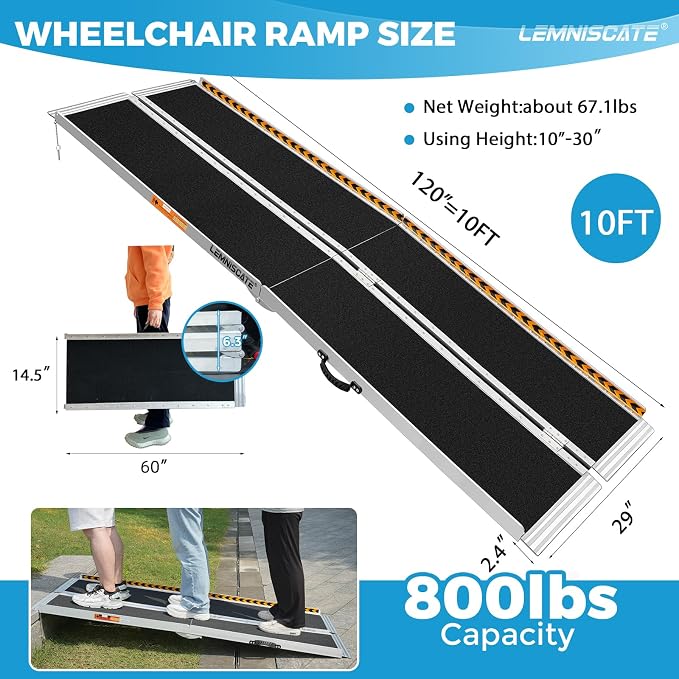LEMNISCATE 10FT Wheelchair Ramp - Image 2