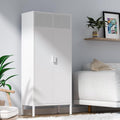 Metal Storage Cabinet with Adjustable Shelves, by Washsemba