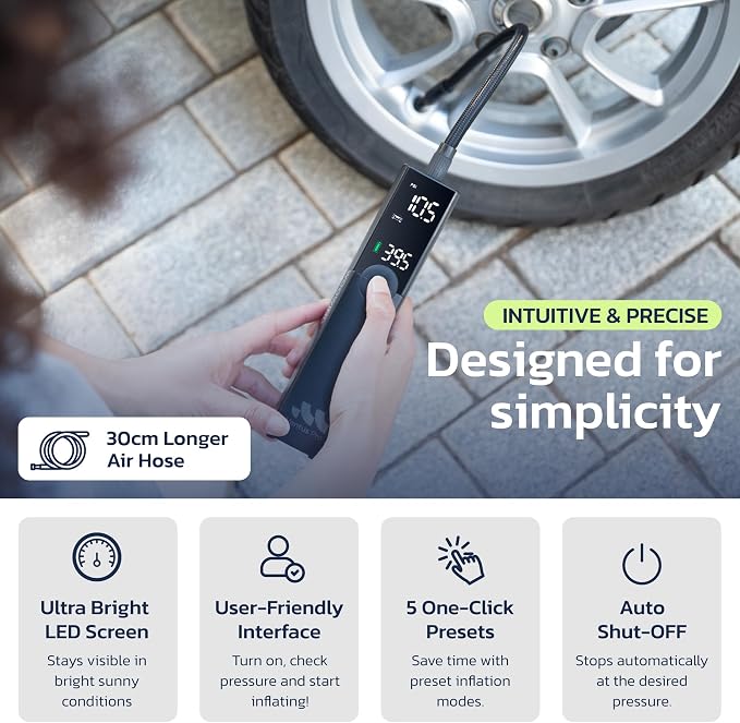 Tire Inflator Portable Air Compressor - Image 6