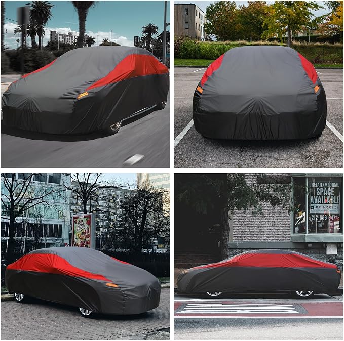 Car Cover Waterproof All Weather, Outdoor Car Cover - Image 3