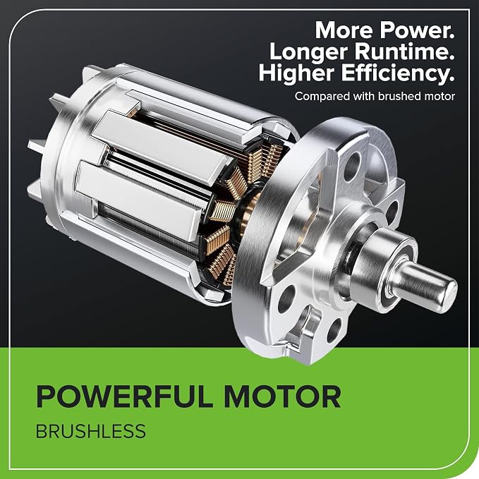Greenworks 40V Cordless Brushless Leaf Blower/Vacuum - Image 4