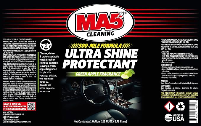 MA5X Ultra Shine Protectant | Car Interior Cleaner | Multi-Surface Car Interior - Image 2