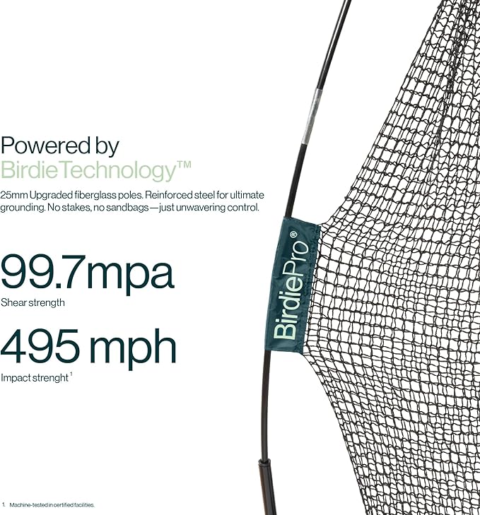 BirdiePro® - American Pro Golf Practice Net – 10x7ft Heavy Duty Golf Hitting - Image 5