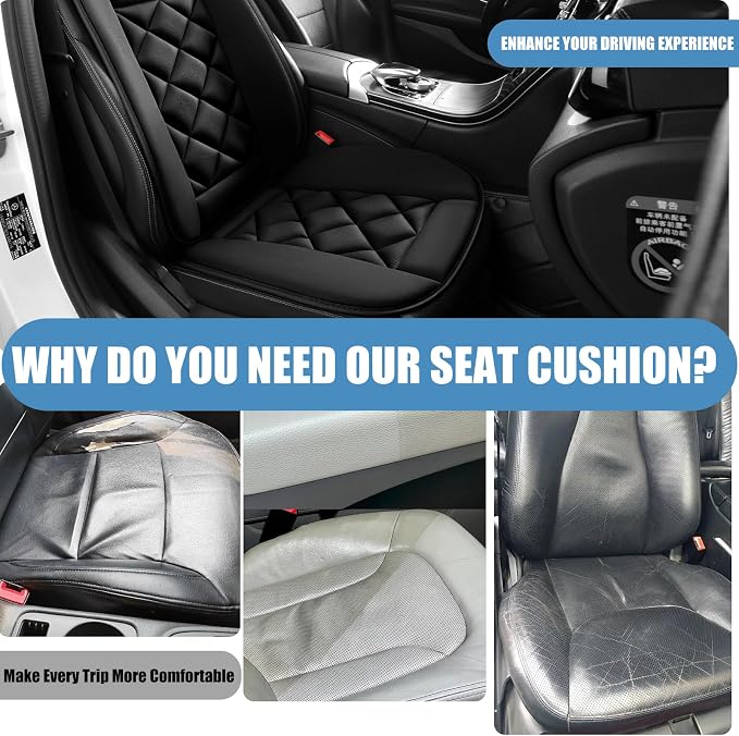 Chezope Car Seat Cushions Lumbar Support Pillows - Image 4