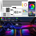 Interior Car LED Strip Lights, Acrylic LED Lights by Jushope