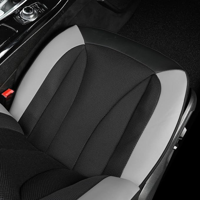 GIANT PANDA Front Car Seat Cover Custom Fit Toyota, 3D Air Mesh Car Seat Covers - Image 8