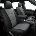 AOMSAZTO Front Seat Covers for Ford F150 XL XLT: 2015-2024 SuperCrew & F250 by AOMSAZTO