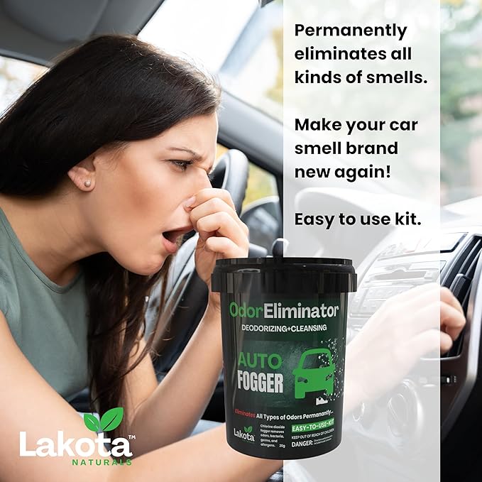 Chlorine Dioxide Fogger Deodorizing Kit, Car Bomb Odor Eliminator, Smoke Smell - Image 3