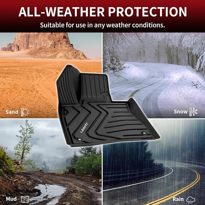 LASFIT Floor Mats for Lexus RX 2022 2021 2020 2019 2018 2017 2016 RX350 RX450h - Image 9