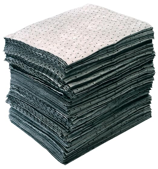Oil-Dri L91003 15" W x 19" L Universal Light Weight Perforated Pad, 200 Mats/Box - Image 3