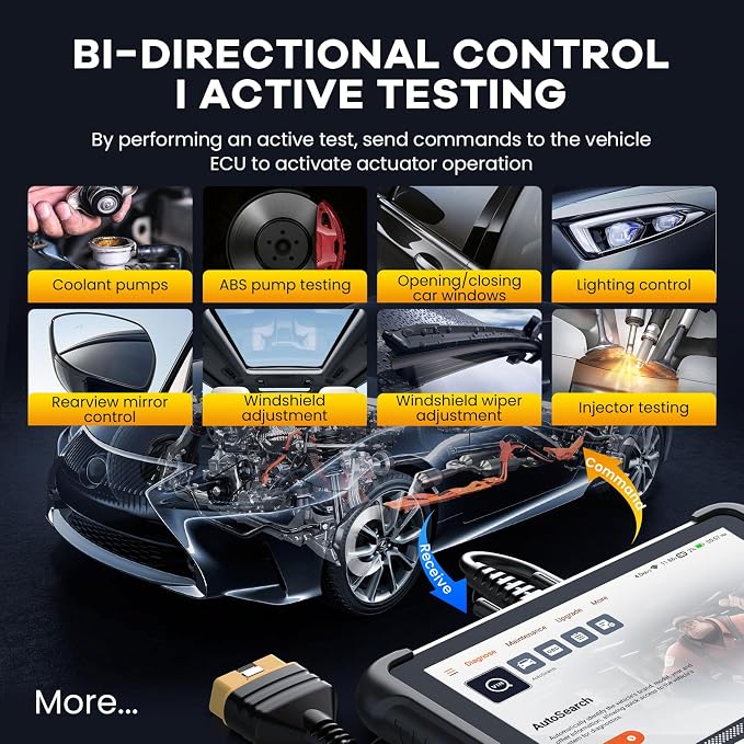 THINKCAR OBD2 Scanner Diagnostic Tool Lifetime Free, ThinkScan 689 Car Scan Tool - Image 6