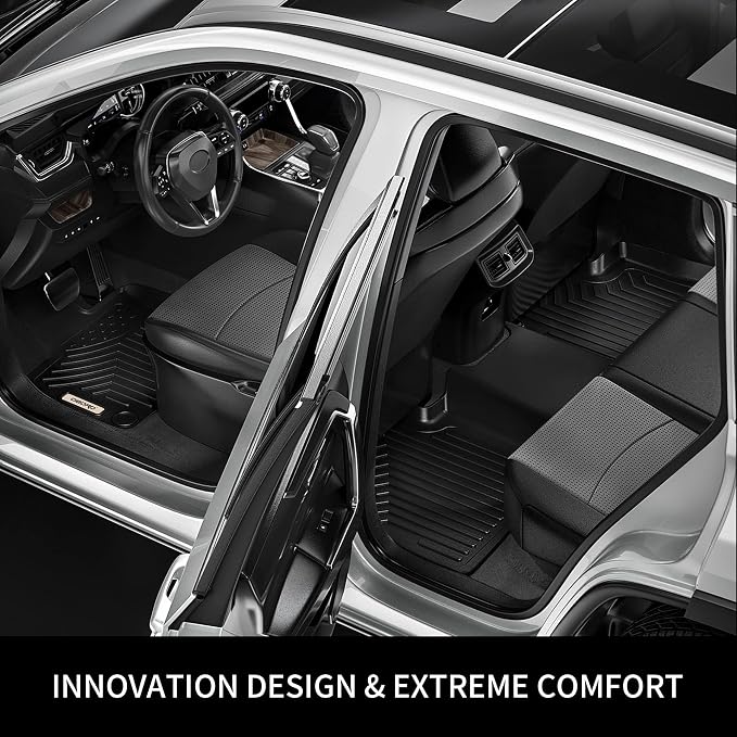 OEDRO Floor Mats Fit for 2007-2012 Nissan Altima Sedan, Custom Fit Black TPE - Image 7