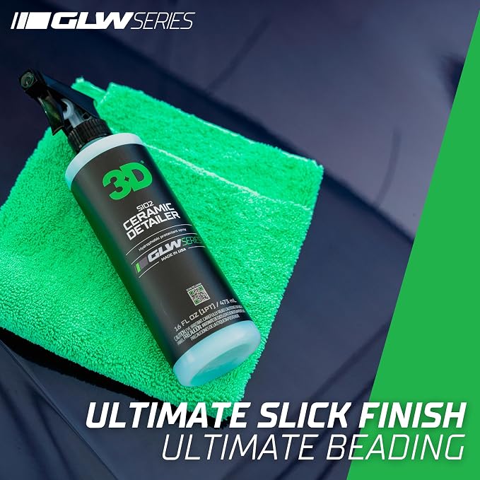 3D Ceramic Detailer, GLW Series | Hyper Gloss Finish | SiO2 Peak Hydrophobic - Image 7