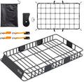 Bonnlo 250lbs Extendable Rooftop Cargo Carrier, 64 * 39 * 6inch Universal Roof by Bonnlo