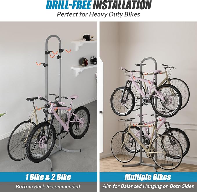 Suchtale 4 Bike Rack, Bicycle Rack, Bike Storage Rack - Image 5