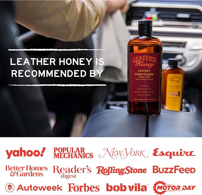 Leather Honey Leather Care Wipe Kit: Clean & Restore On-The-Go. Use - Image 7