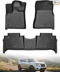 Icyhaws® for Nissan Armada/Infiniti QX80 2025 Floor Mats, All-Weather by ICYHAWS