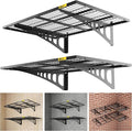 2x3ft Adjustable Rail Wall Garage Storage Shelf, by Unknown