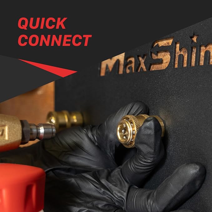 Maxshine 1/4" Universal Quick Connect Foam Cannon Holder – Wall-Mounted - Image 6