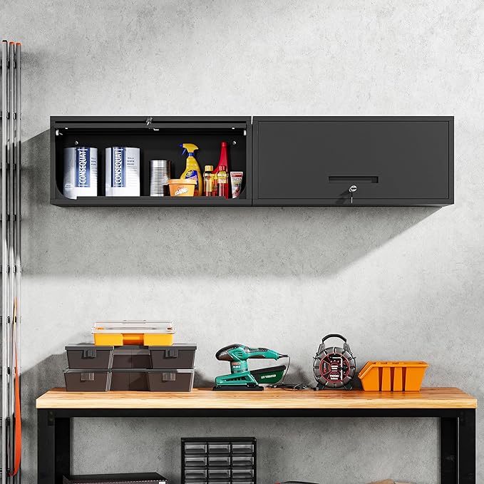 Yizosh Metal Garage Cabinet - Image 2
