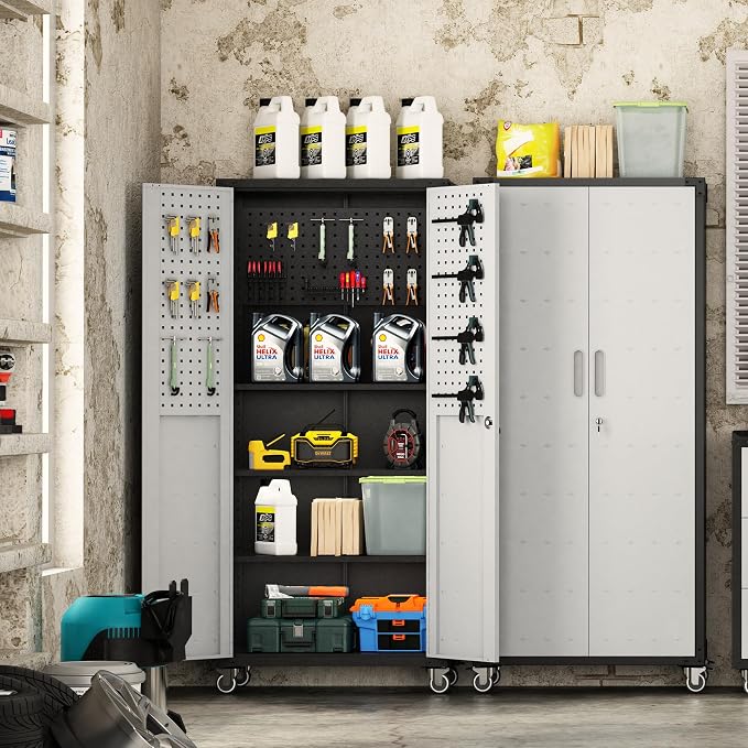 Metal Garage Storage Cabinet - Image 7