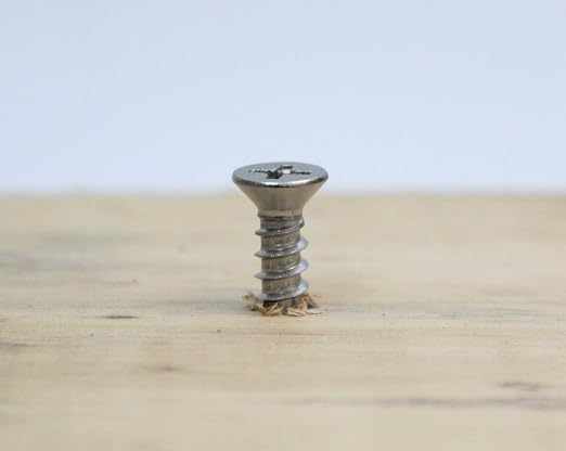 Bolt Dropper #6 x 1/2'' Stainless Steel Flat Head Phillips Wood Screw, 18-8 - Image 5
