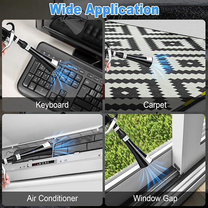 Air Blow Gun Car Detailing Dry Cleaning Gun - Image 7