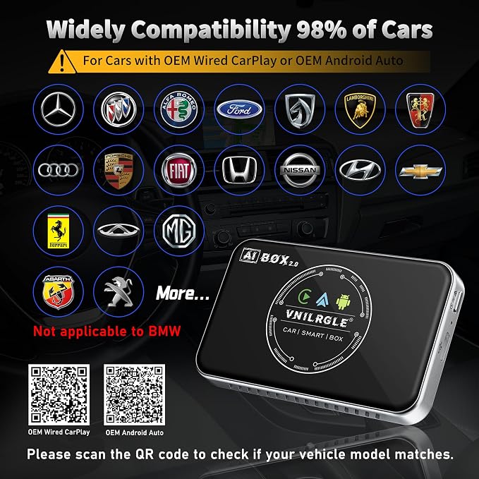 4-in-1 Wireless CarPlay Adapter & Android Auto Wireless Adapter, Stream Netflix - Image 5
