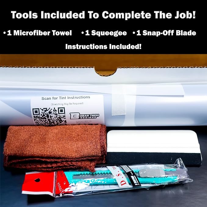 BOGAR TECH DESIGNS Full Headlight Taillight Tint Kit Compatible - Image 5