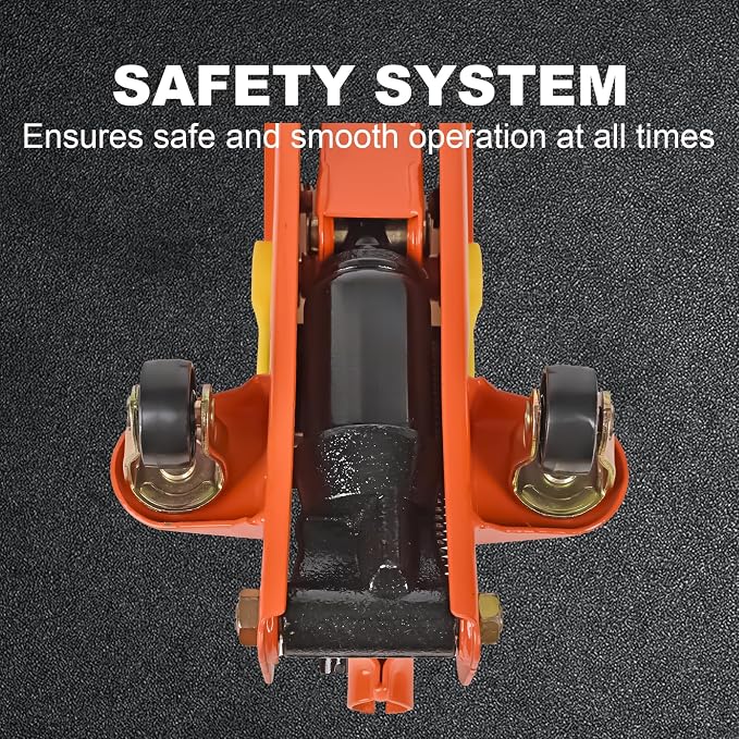 Hydraulic Floor Jack 1.5 Ton 3, 300Lbs Car Lift Portable Trolley Jack 360 Degree - Image 4
