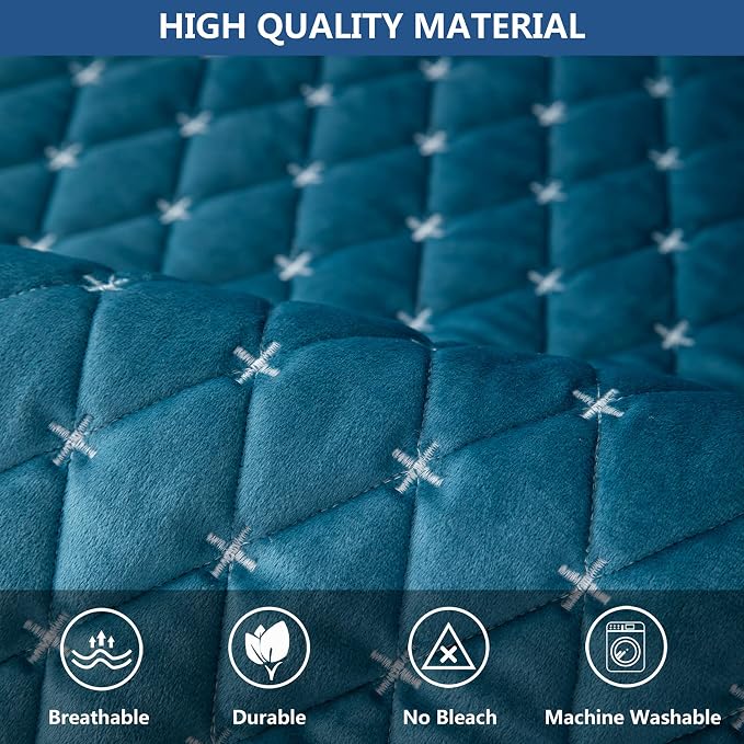 Eismodra Couch Cover, Sectional Couch Covers, Sofa Covers - Image 3