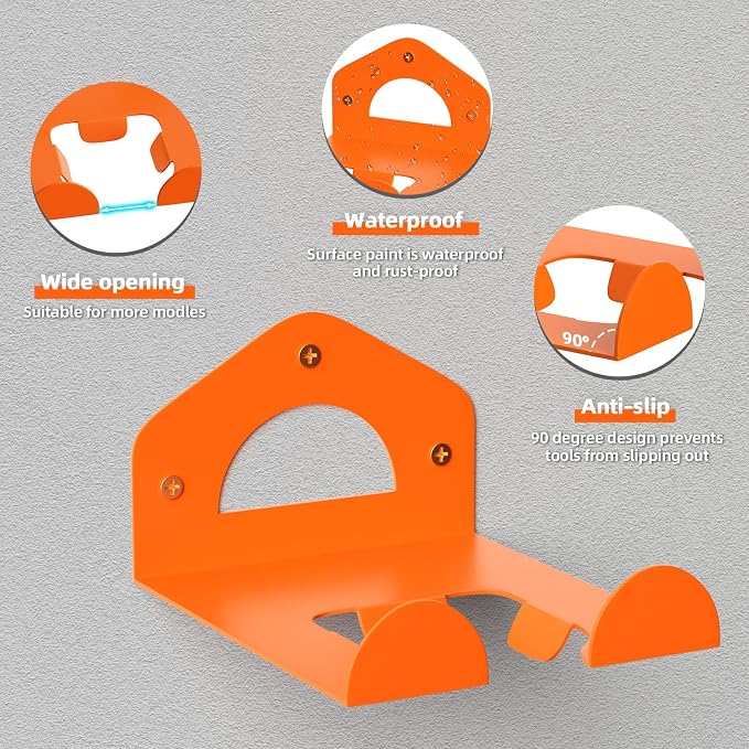 Weed Eater Hanger, Garage Organization Wall Hanger, Weed Eater Holder - Image 2