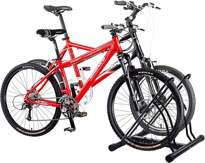 RAD Cycle Mighty Rack Two Bike Floor Stand Bicycle Instant Versitile Pro - Image 6