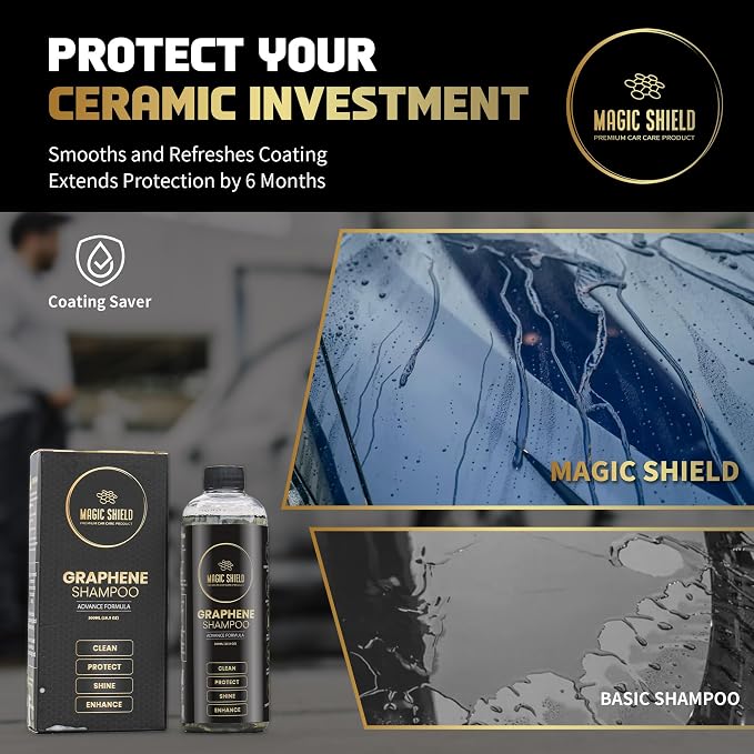 Graphene Shampoo – pH Neutral Car Wash | Advanced Hydrophobic & SiO2 Protection - Image 4
