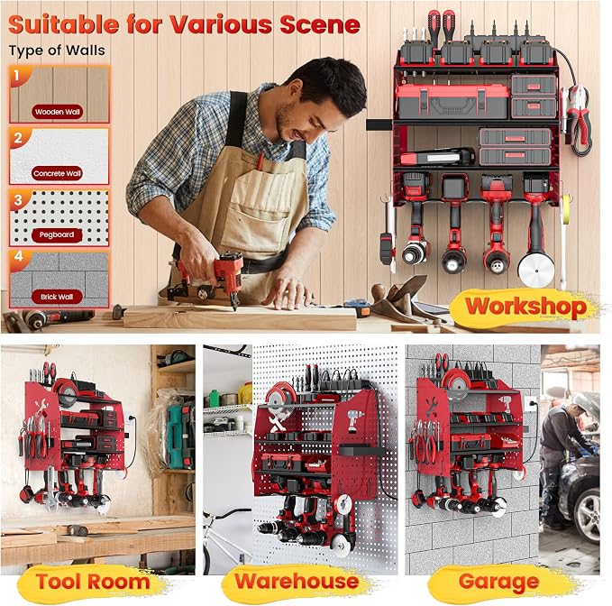   Power Tool Organizer Wall Mount - Image 5