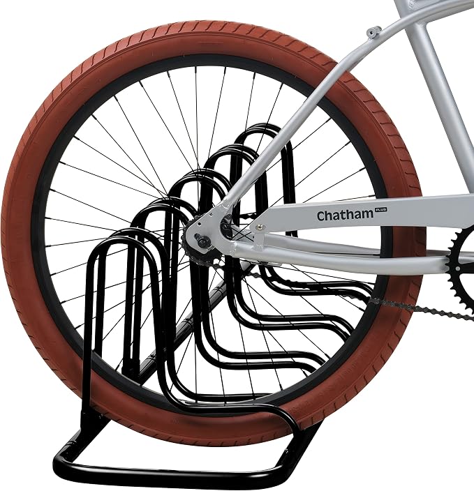 Retrospec Stash Rack 2, 4 & 5 Bike Floor Stand Bicycle Storage Organizer - Image 5