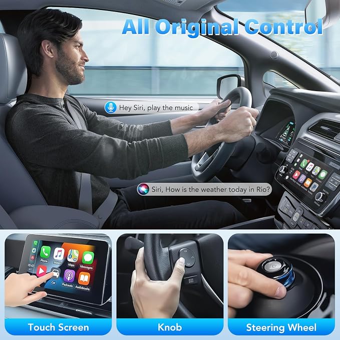 Wireless CarPlay Adapter for Apple iPhone, 2025 Upgraded Converts Wired to - Image 6
