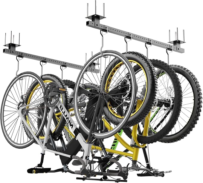 640Lbs Ceiling Mounted Bike Rack, Bike Storage Rack by Lezbanz