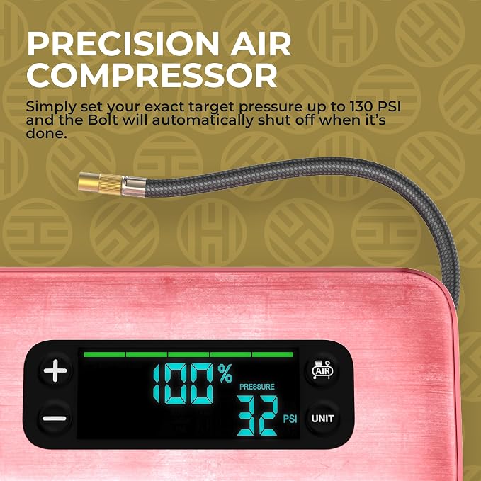 HALO Bolt Ultimate 3 Portable Car Battery Jump Starter | 130 PSI Air Compressor - Image 3