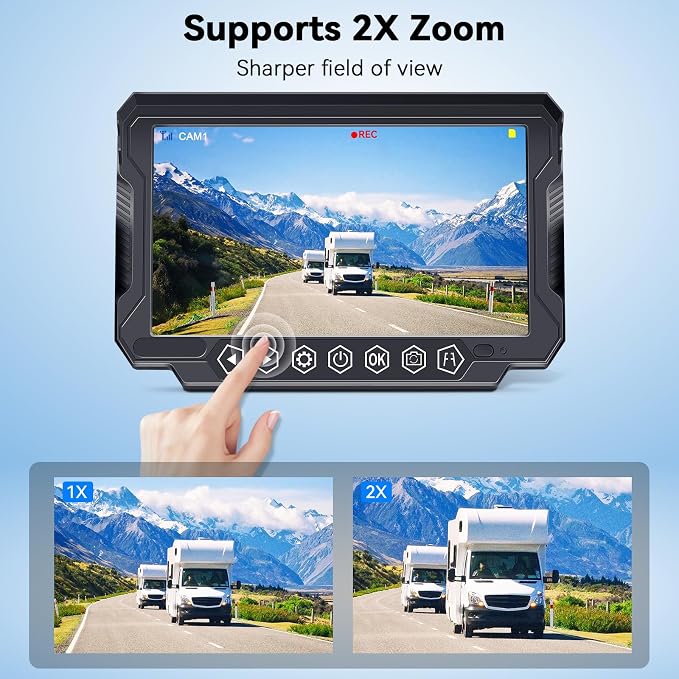 RV Backup Camera Wireless 7-inch - Image 4
