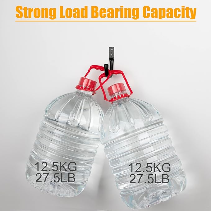 KURUI Metal Wall Hooks for Hanging Heavy Duty, Large Utility J Hooks - Image 4