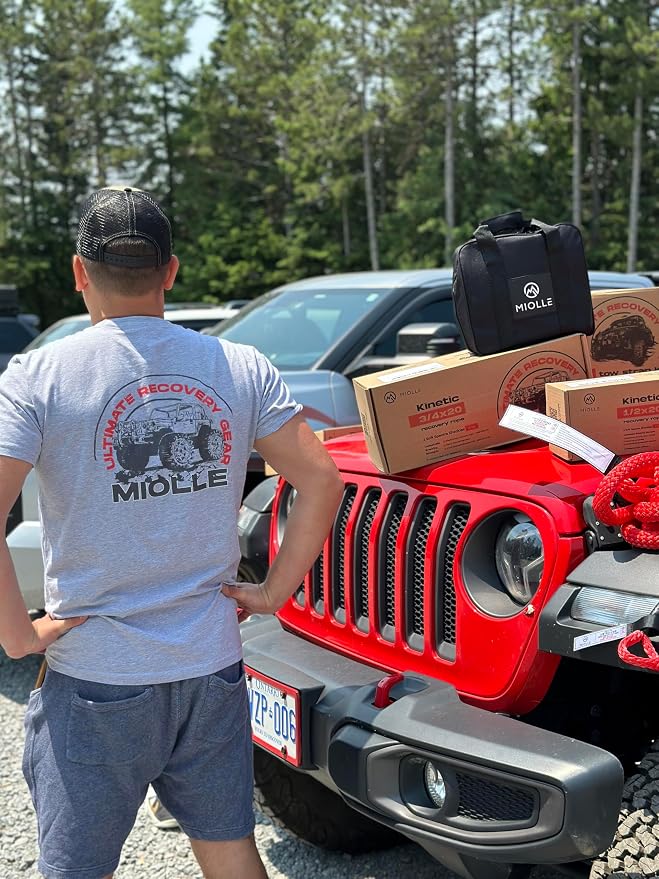 MiolleGear Heavy Duty Kinetic Recovery Tow Rope - Image 5