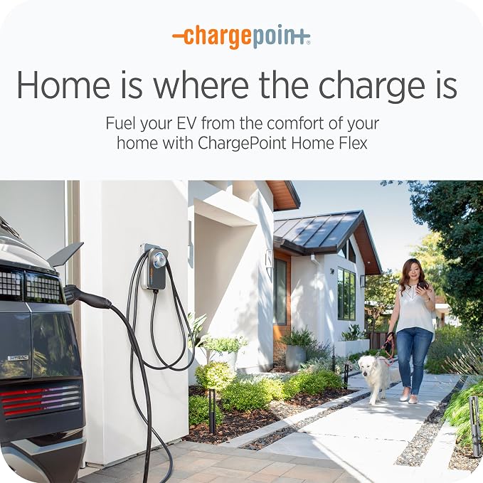 ChargePoint HomeFlex Level 2 EV Charger J1772, NEMA 14-50 Plug - Image 7