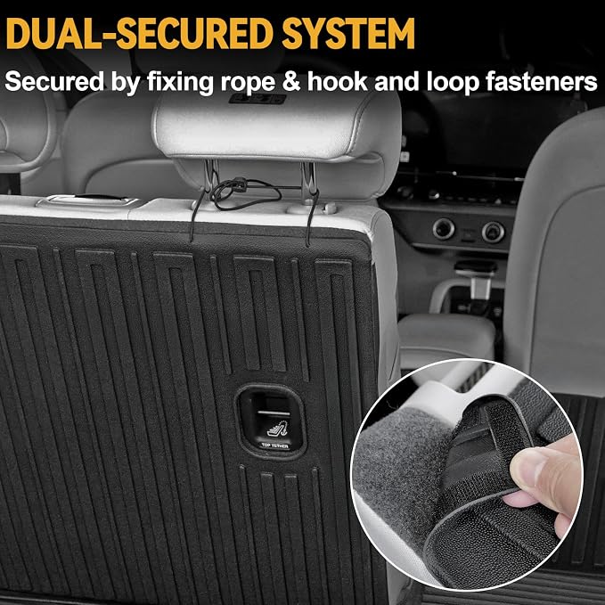 Floor Mats Set for 2024 2025 Hyundai Kona Gas, Full Coverage All Weather Floor - Image 6