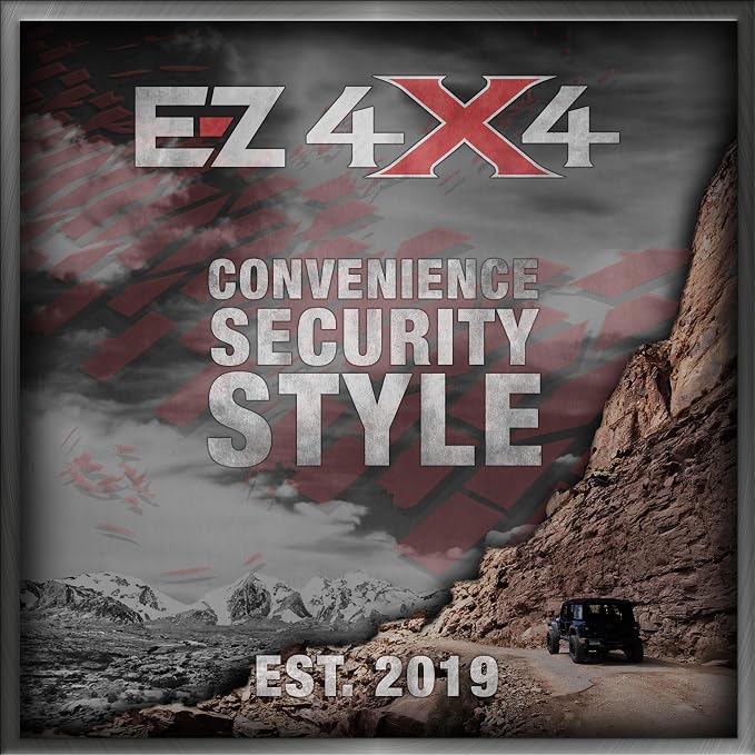 EZ4x4 Garage Wall Freedom Panel & Wrangler Door Storage Hangers Combo Kit - Image 4