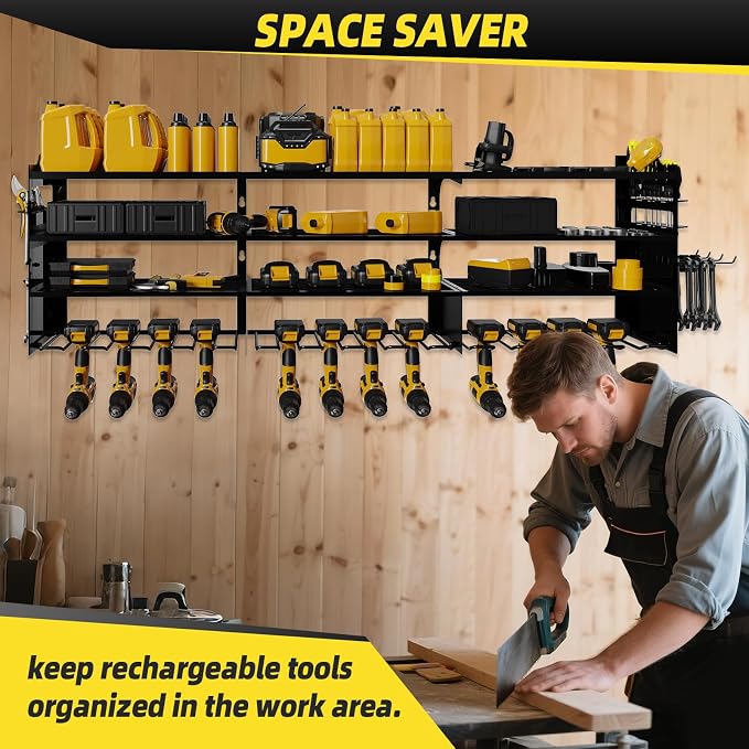Power Tool Organizer Wall Mount - Image 6