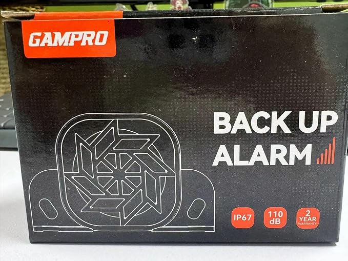 835 Back-up Alarm 12V-48V 110dB IP67 Waterproof Dust-Proof Reversing Warning - Image 13