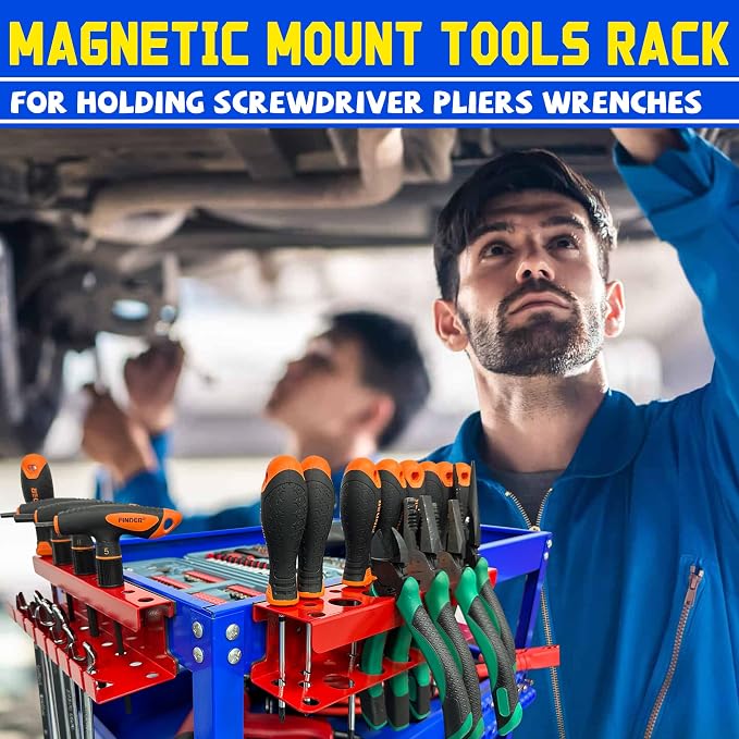 ULIBERMAGNET Magnetic Screwdriver Holder, Magnetic Wrench Holder, Heavy Duty - Image 5