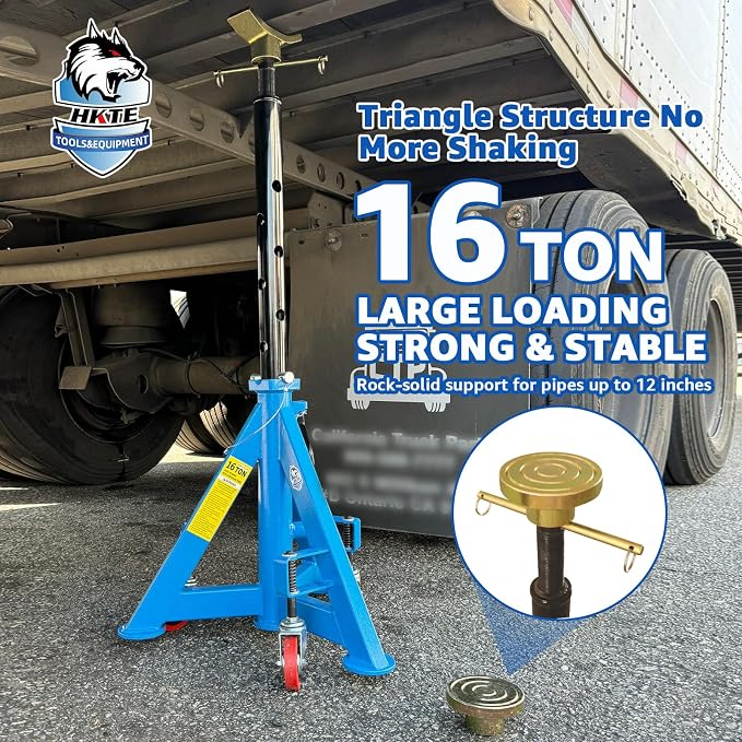HKTE 16 Ton Heavy Duty Jack Stand - Image 4