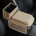 JEYODA Upgraded Car Armrest Cover, Premium Leather Car Armrest Cover Cushion by JEYODA